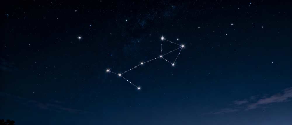 Características principales de una constelación de estrellas