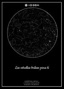 Poster De Estrellas Versión Sencilla