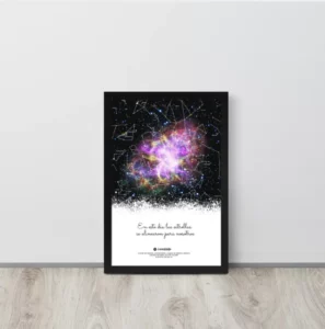 Mapa Estelar Nebulosa Cangrejo