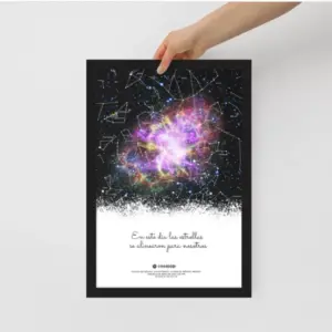 Mapa estelar Nebulosa Cangrejo